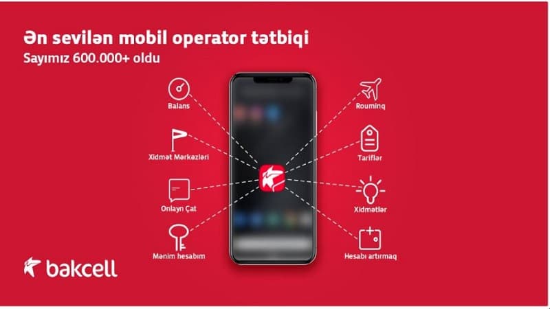 600 mindən çox istifadəçi “Mənim Bakcellim”i seçir