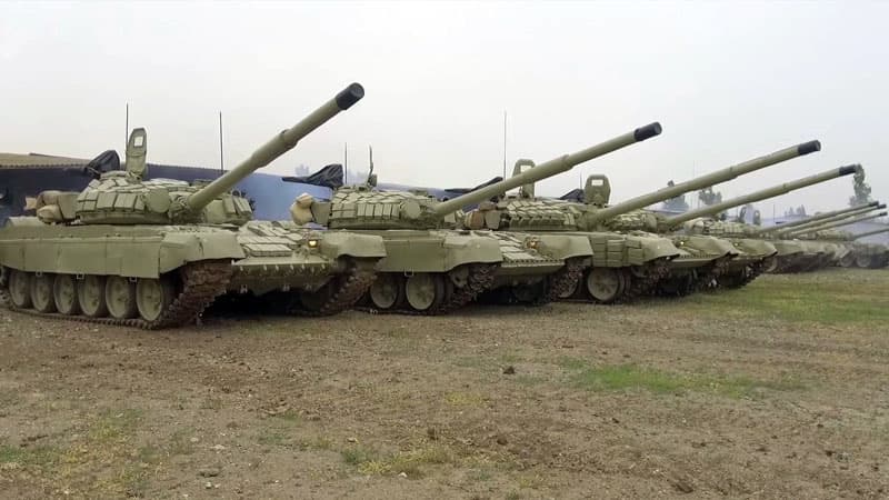 Ordumuzun təlimlərinə hansı tanklar cəlb olunub?