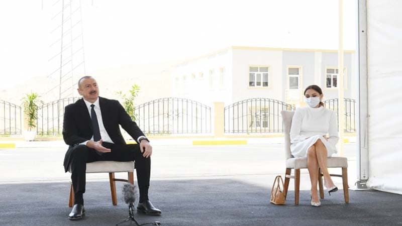 İlham Əliyev Azərbaycan Xalq Cümhuriyyətindən danışdı