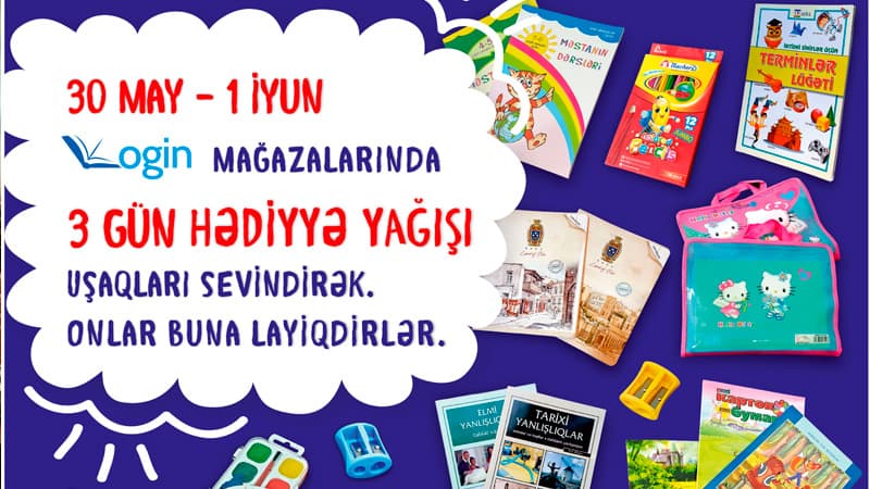 Azərbaycanda uşaqlar üçün qeyri-adi kitab aksiyası başlayır