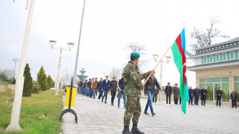 Azərbaycanda hərbi xidmətə növbəti çağırış başa çatdı