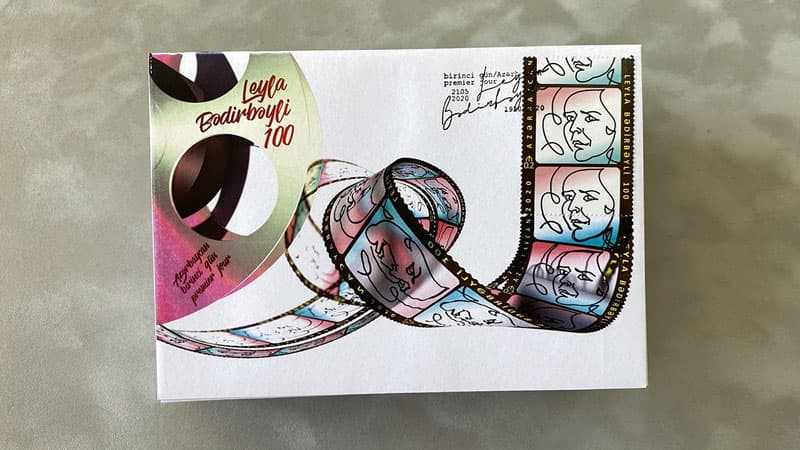Leyla Bədirbəylinin 100 illiyi münasibətilə poçt markası buraxıldı