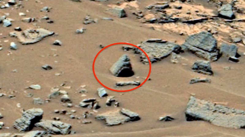 Ufoloq Marsda qədim sivilizasiyanın qalıqlarını üzə çıxardı (FOTO)