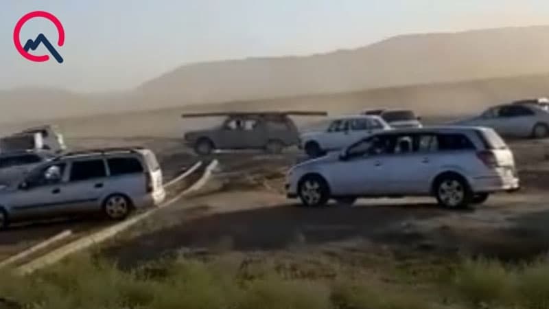 İcazə verilmədi, Bakıdan belə çıxdılar (VİDEO)