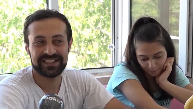 Azərbaycanda karantində evləndilər - Toydan görüntülər (VİDEO)