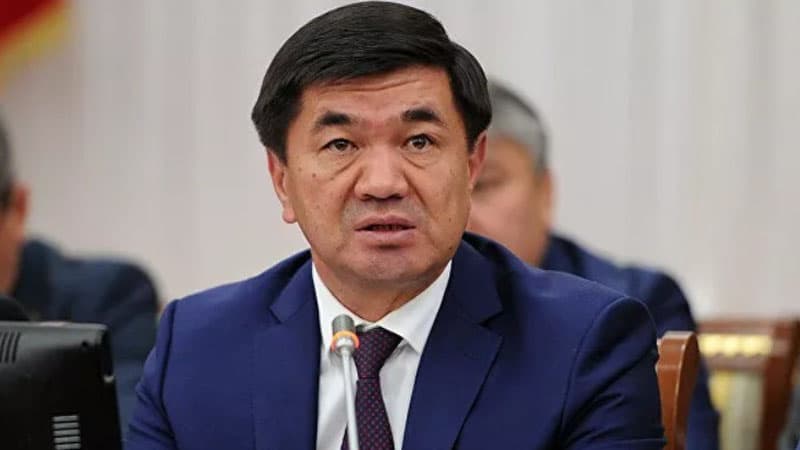 Qırğızıstanın baş naziri istefa verdi