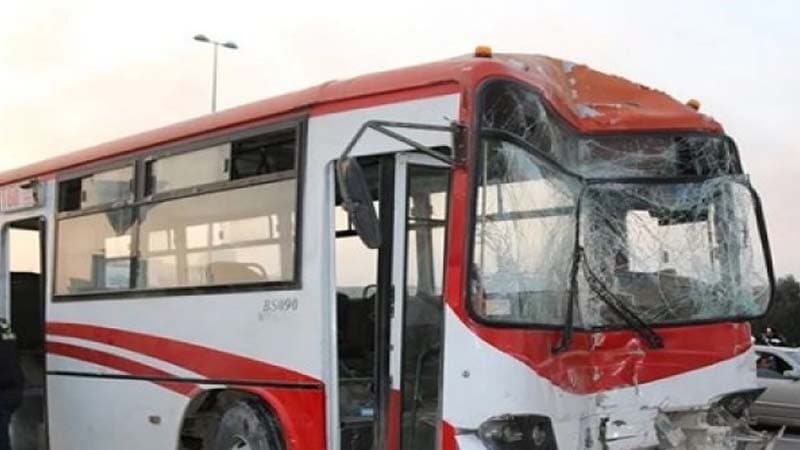 Hövsanda sərnişin avtobusu qəza törətdi