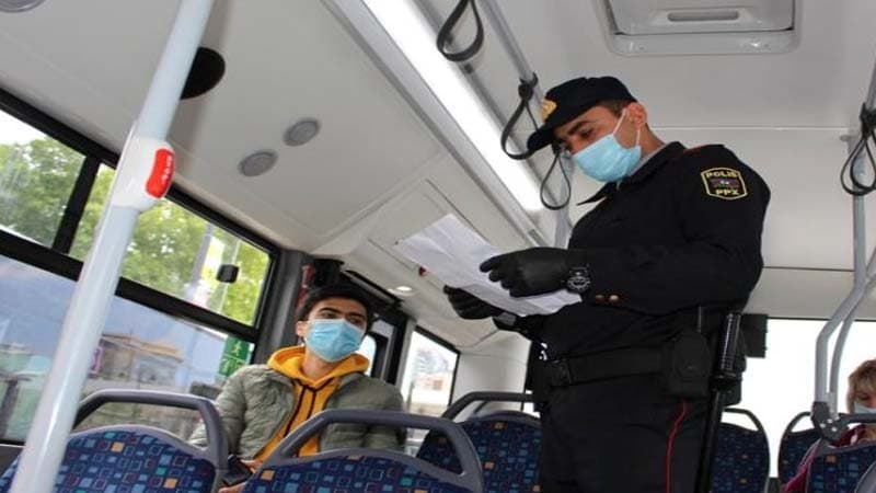 Sabahdan maska taxmayanlar avtobuslara buraxılmayacaq (RƏSMİ)
