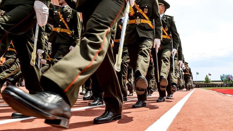 102 illik şərəfli yolun davamçıları - hərbi hissədən REPORTAJ