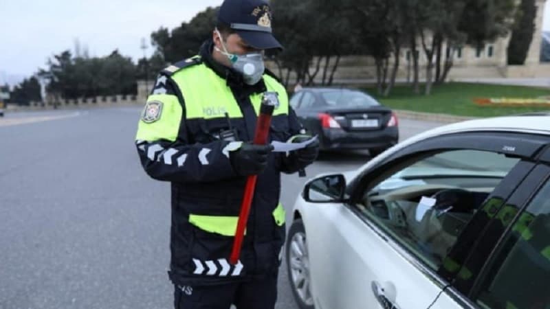 Yol polisindən rayondan gələn taksilərlə bağlı açıqlama