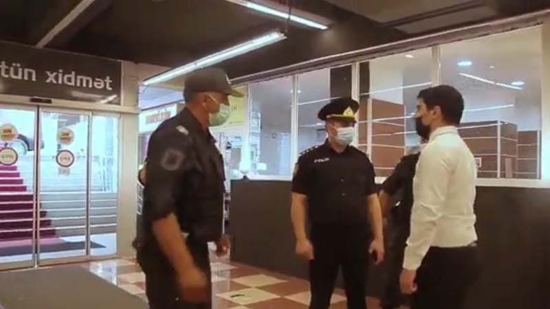 "Grandmart" polisləri peşə bayramı münasibəti ilə təbrik etdi (VİDEO)