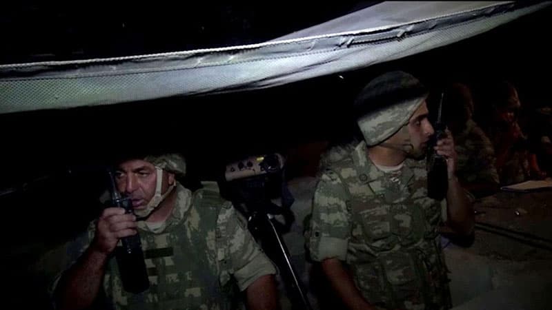 Azərbaycan Ordusu cəbhəboyu zonada gecə təlimləri keçirdi (VİDEO)