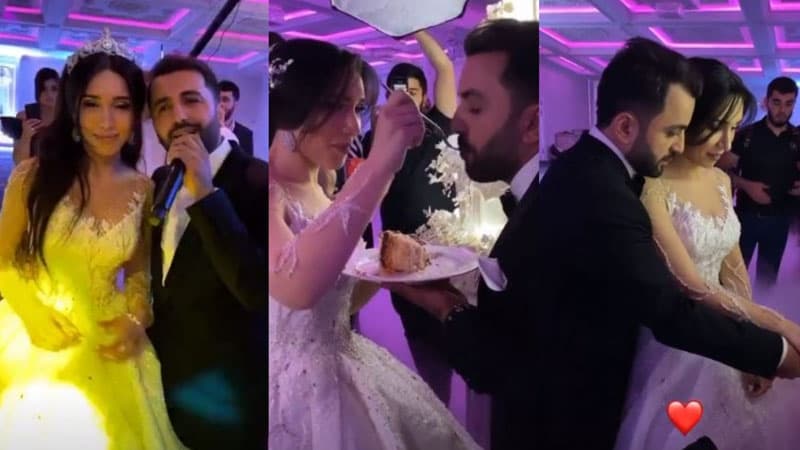 Azərbaycanlı müğənni Moskvada toy etdi (VİDEO)