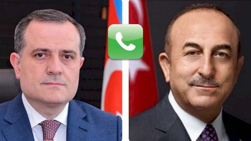 Ceyhun Bayramov türkiyəli həmkarı Mövlud Çavuşoğlu ilə telefonla danışdı