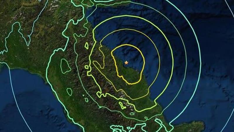 Papua Yeni Qvineyada güclü zələzələ: sunami xəbərdarlığı edildi