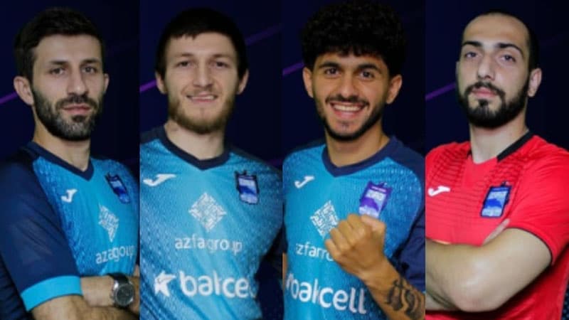 Daha 4 futbolçu “Zirə”də (FOTOLAR)