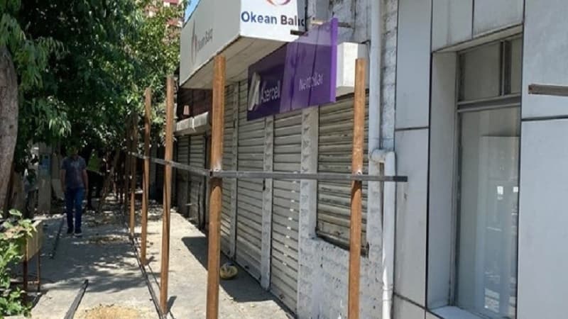 "Nəsimi" bazarı sökülür (FOTO)