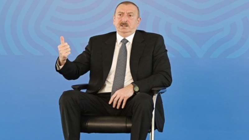 İlham Əliyev: "Bu silahlar Azərbaycanda istehsal olunmur"  