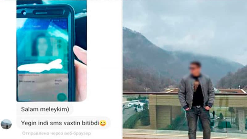 Yoxlanışdan sonra qadına mesaj yazan polis işdən çıxarıldı