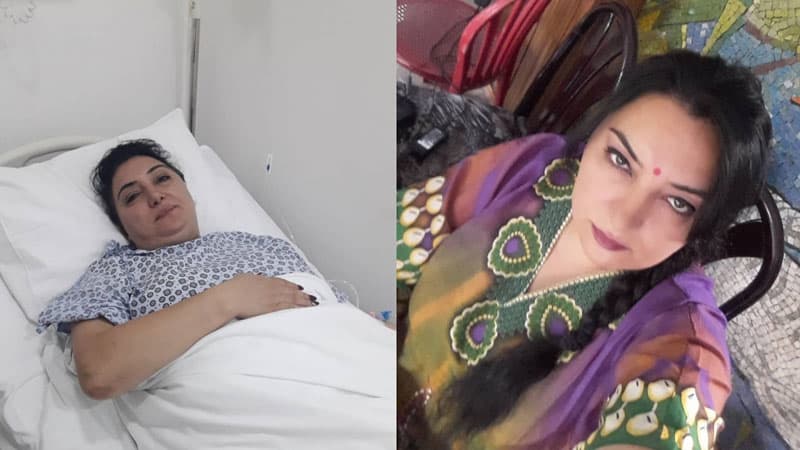 Azərbaycanlı aktrisa əməliyyatdan sonra insult keçirdi (FOTO)