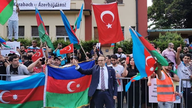 Azərbaycanlıların aksiyasına qoşulan Türkiyə səfiri: “Ermənilər düşündüklərinin tam əksilə qarşılaşdı"