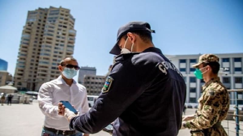Polis Bakıda reyd keçirdi: maska taxmayanlar cərimələndi