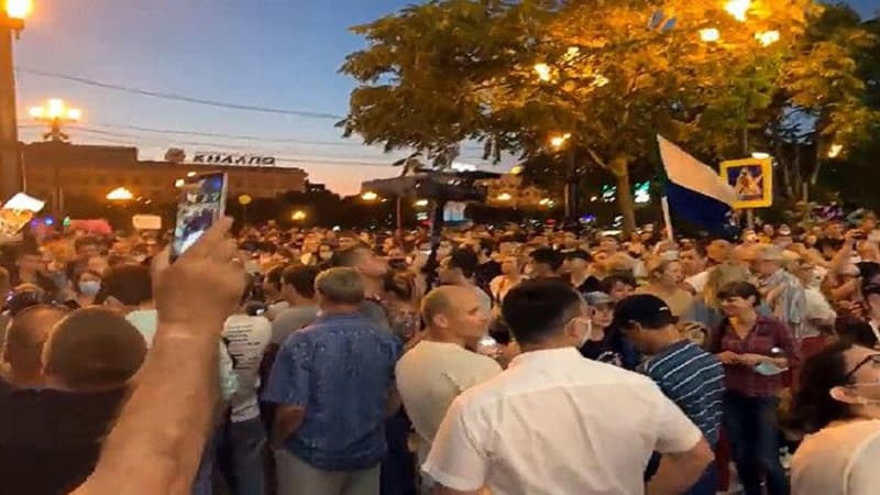 Xabarovsk etirazlarını onlayn yayımlayan tanınmış blogger həbs edildi