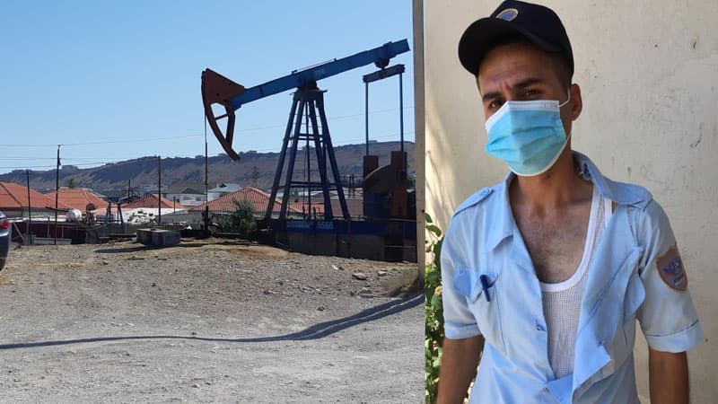 Mədən ərazisini zəbt edən maklerlər mühafizəçilərə hücum etdi