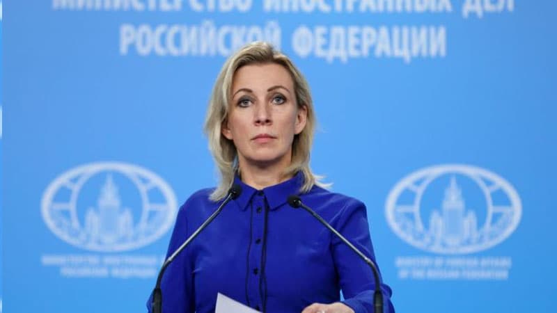 Zaxarova belaruslara dəstək verən Makronu riyakar adlandırdı