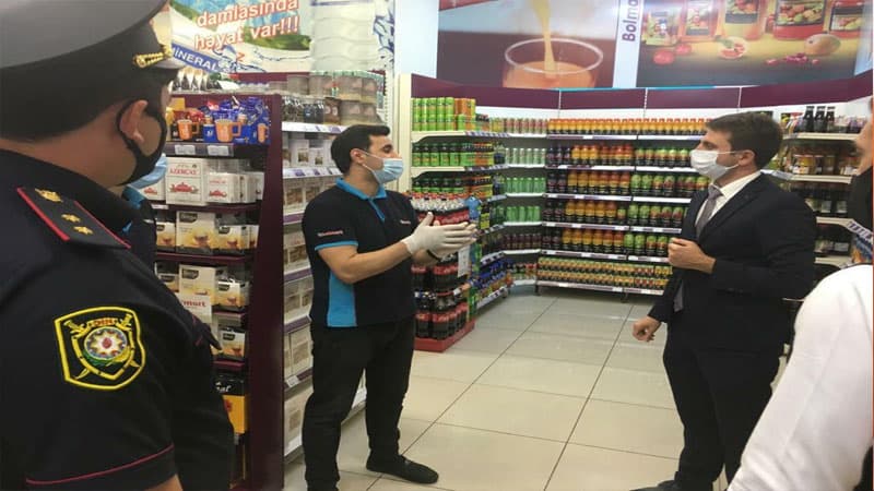 Bakıda marketlərdə reyd - Cərimələnənlər var (FOTO)