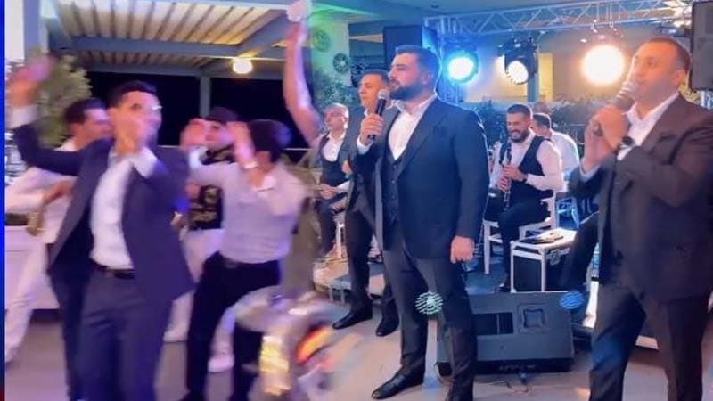 Bakıda karantin qaydalarını pozub təmtəraqlı nişan etdilər (VİDEO)