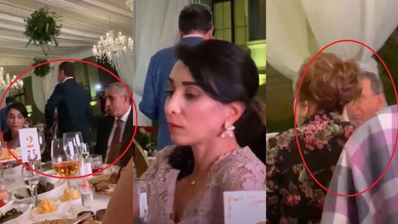Ramiz Mehdiyevin nəvəsinin toyundan daha bir video: Vəzifəli şəxslər məclisdə