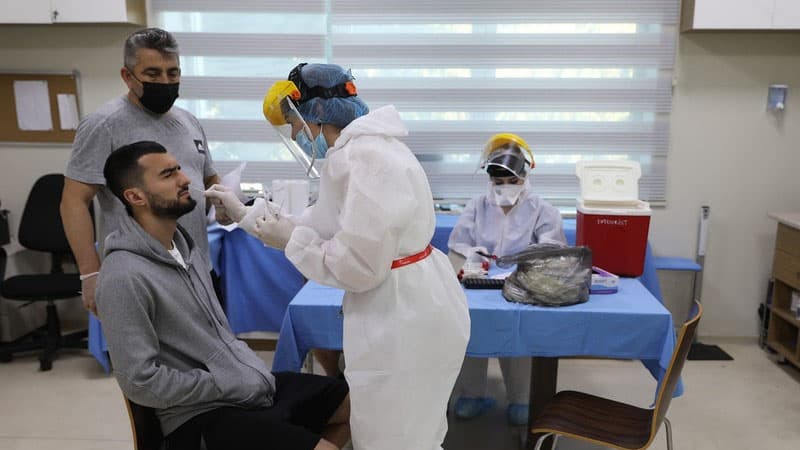 "Qarabağ" koronavirus testindən keçdi