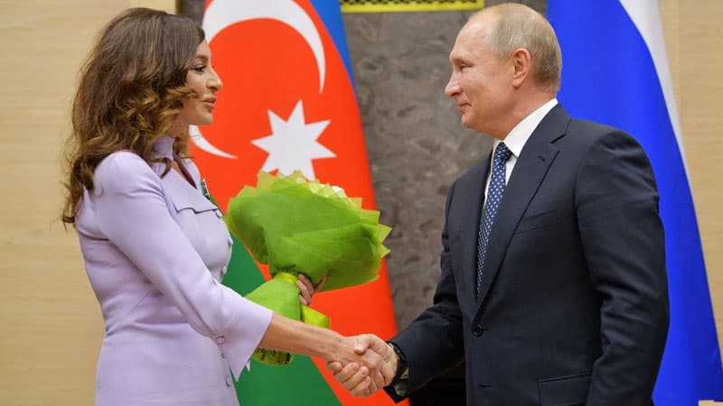 Putin Azərbaycanın Birinci vitse-prezidentini təbrik etdi