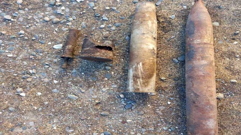 Bakıda taxıl kombinatının ərazisində raket aşkarlanıb (FOTO)