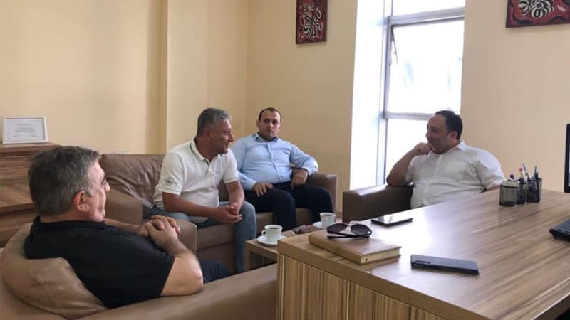 Azərbaycan Yüksəliş Partiyasının qurucuları "Qaynarinfo"nun qonağı oldular (FOTOLAR)