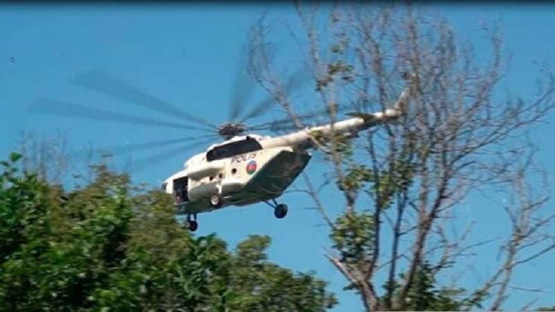 Azərbaycanda helikopterlə əməliyyat: Narkobaron belə tutuldu (VİDEO)