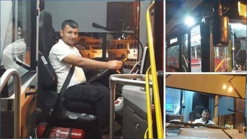 Məktəb direktoru avtobus sürücüsü işləyir?