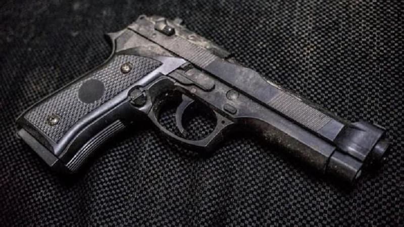 Bakıda küçədə silah tapıldı