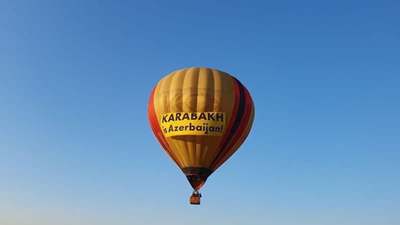 Ukraynada “Qarabağ Azərbaycandır!” şüarı ilə tanıtım (FOTO)