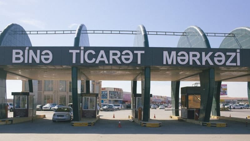"Binə" ticarət mərkəzi bu tarixdən açılır (FOTOLAR)