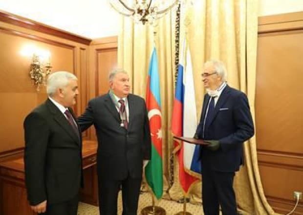 SOCAR və “Rosneft” rəhbərlərinin görüşü oldu (FOTO)