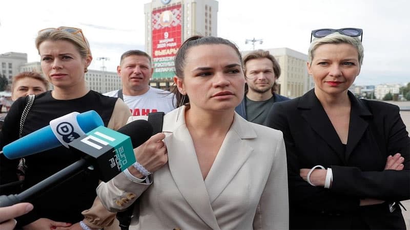 Svetlana Tixanovskaya Putinə müraciət etdi