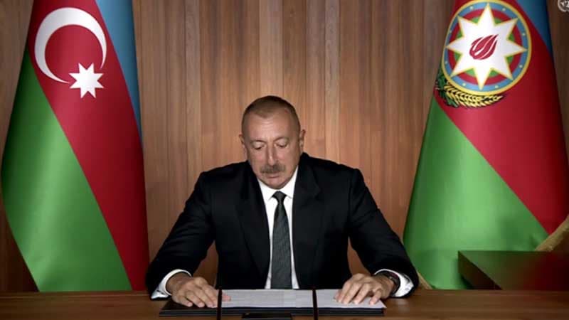 İlham Əliyev BMT-də videomüraciətlə çıxış etdi (VİDEO)