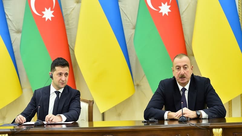 İlham Əliyev Vladimir Zelenskiyə başsağlığı verdi
