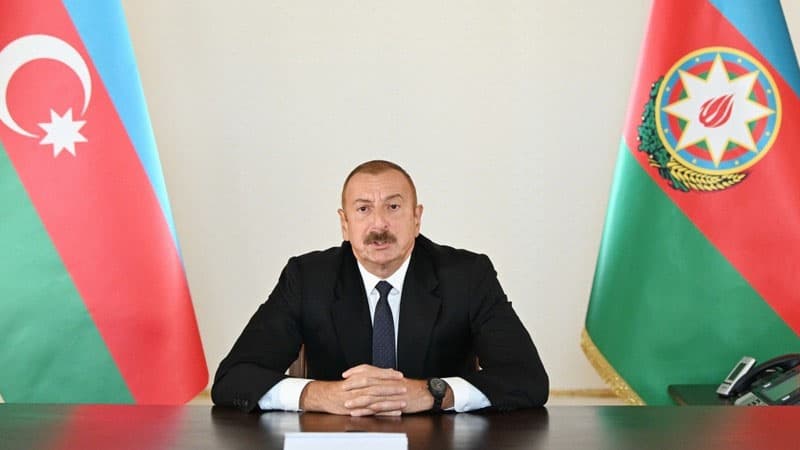 İlham Əliyev: "Bizim Ermənistan ərazisində hərbi hədəflərimiz yoxdur"