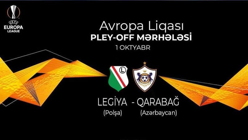 AFFA "Legiya" - "Qarabağ" oyununa görə UEFA-ya müraciət etdi