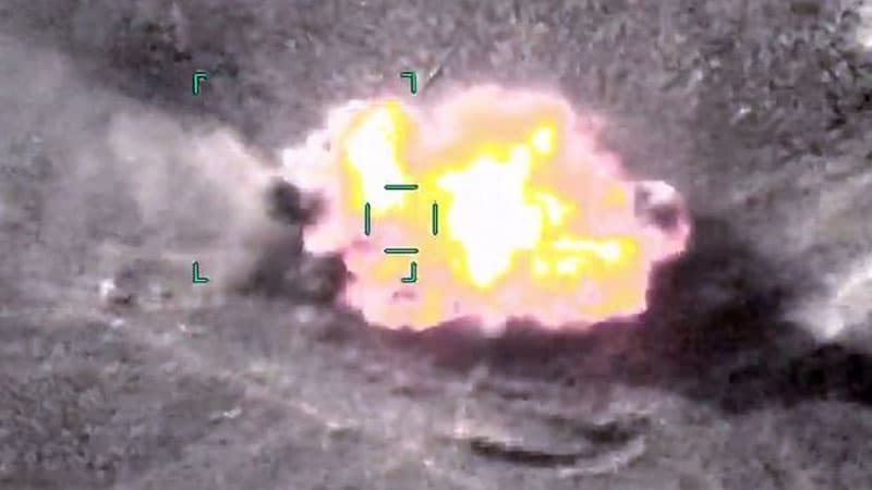 Düşmənin daha bir tankı məhv edildi (RƏSMİ)
