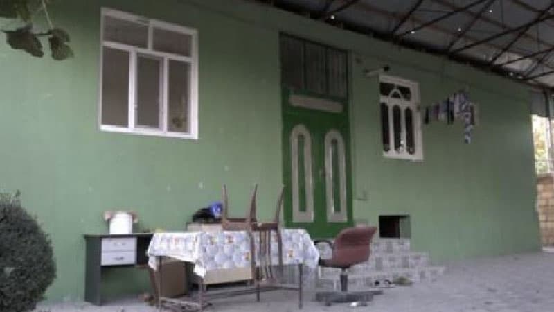Tərtərdə yaşlı qadının düşmən təxribatı ilə öldürüldüyü evdən videoreportaj