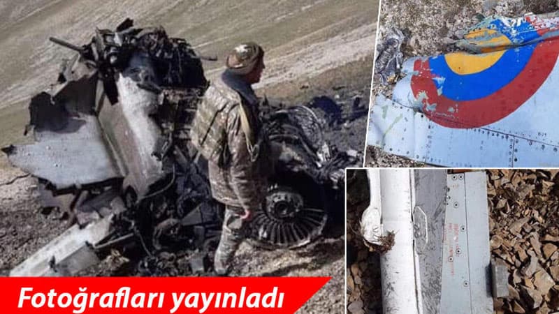 Ermənistanın dağa dəyərək partlayan Su-25 təyyarələrinin görüntüləri yayıldı (FOTO/YENİLƏNİB)